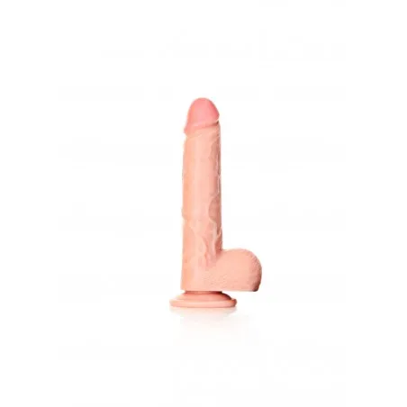 RealRock Female Sex Toys Straight Realistic Dildo with Balls 18 cm
