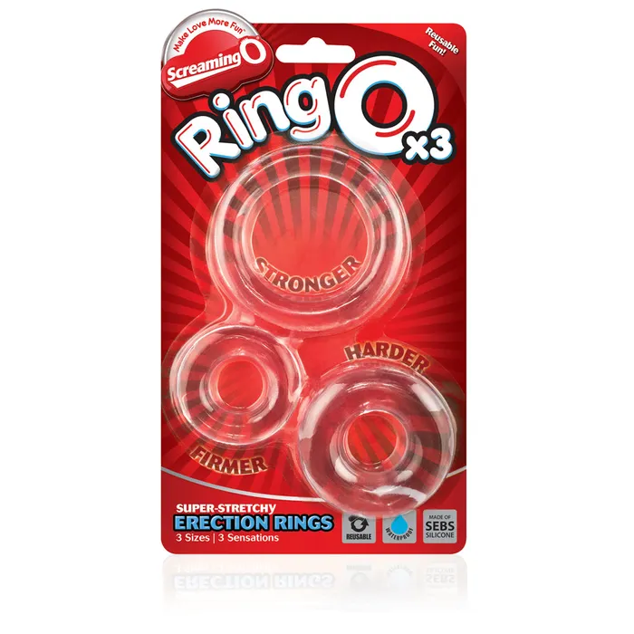 Screaming O Screaming O Ringo X3 Clear Dildos