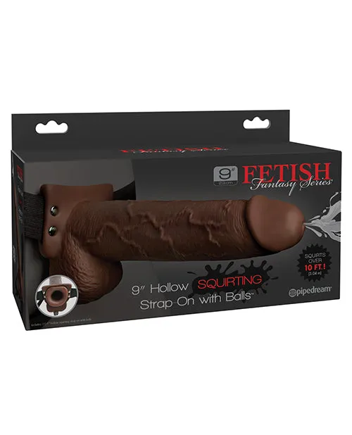 Female Sex Toys Pipedream 9 Hollow Squirting Strap On