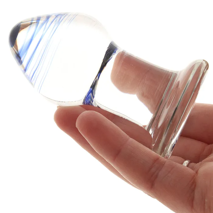 Anal glas Amethyst Rain Glass Butt Plug Anal glas Amethyst Rain Glass Butt Plug