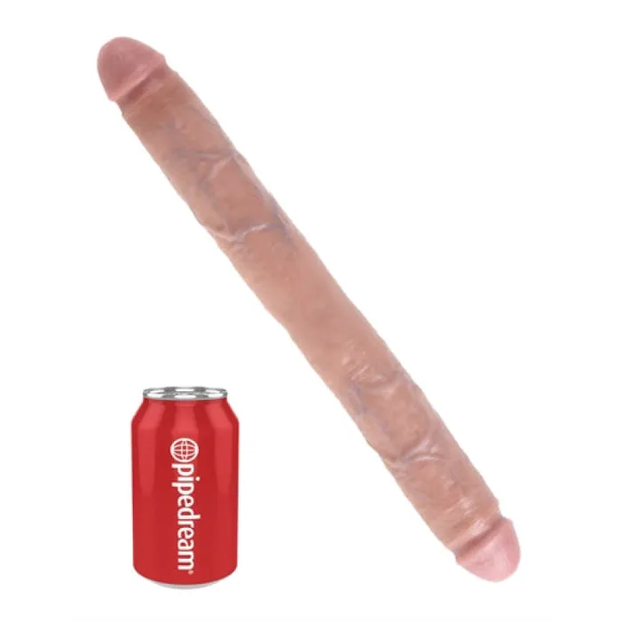 Pipedream Dildos King Cock 16 Inch Thick Double Dildo Flesh Pipedream Dildos King Cock 16 Inch Thick Double Dildo Flesh