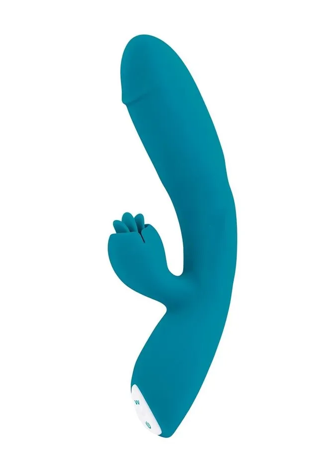 Evolved Female Sex Toys Fierce Flicker Rechargeable Silicone Dual Vibrator