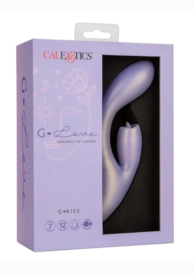 Female Sex Toys GLove GLove GKiss Silicone Rechargeable Dual Stimulating Massager