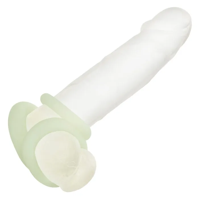 CalExotics Female Sex Toys Alpha GlowintheDark Liquid Silicone 3 Ring Set White CalExotics Female Sex Toys Alpha GlowintheDark Liquid Silicone 3 Ring Set White