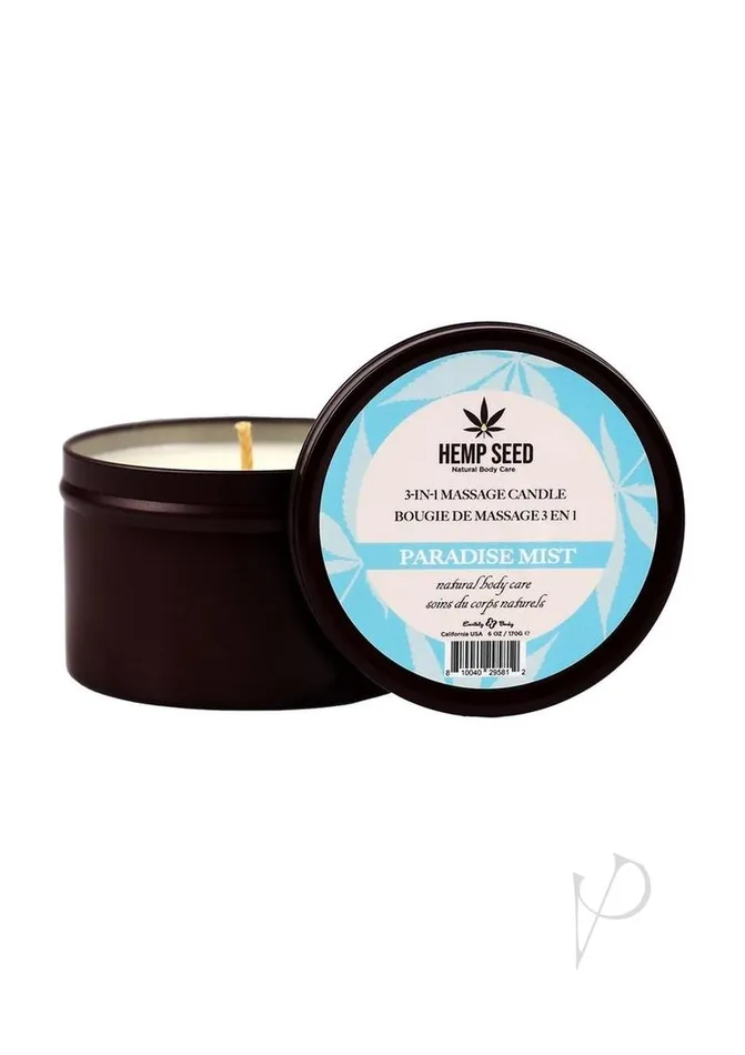 Hempseed 3n1 Candle Paradise Mist Hemp Seed Body Care Vibrators Hempseed 3n1 Candle Paradise Mist Hemp Seed Body Care Vibrators